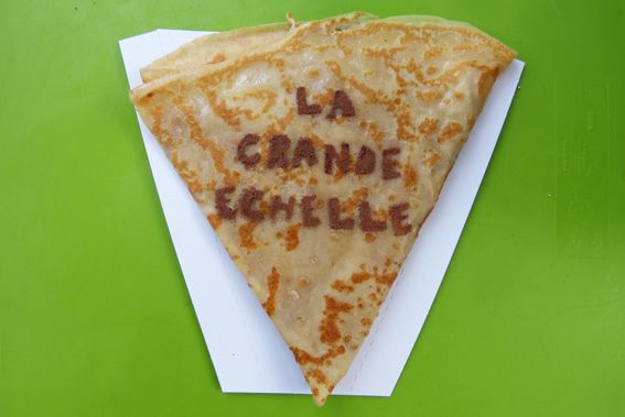 Une crêpe originale Une crêpe originale